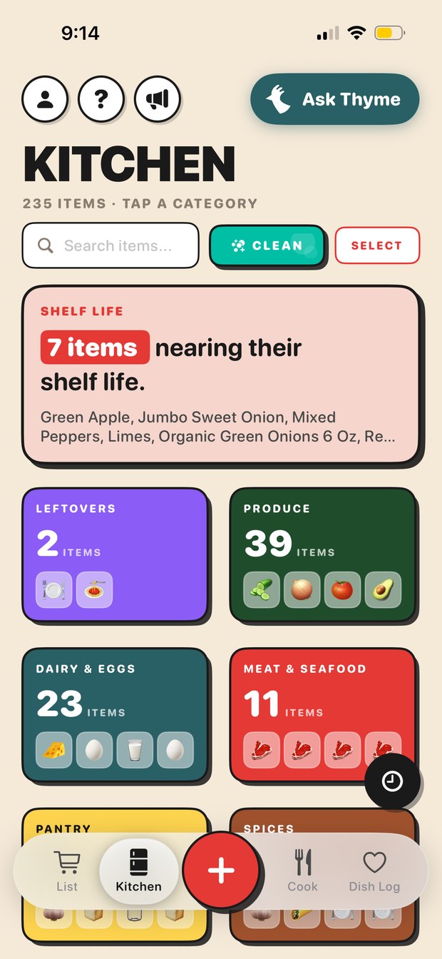 Trepo app kitchen inventory